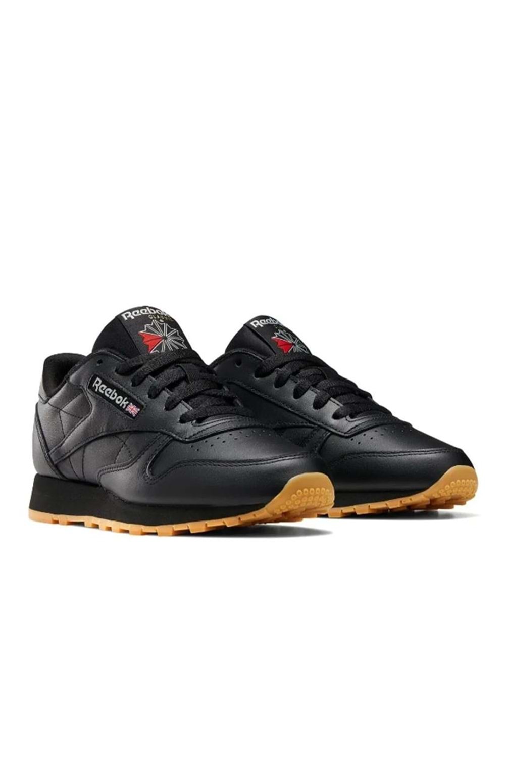 Reebok CLASSIC LEATHER Unisex Siyah Günlük Sneaker Spor Ayakkabı - Siyah - 44