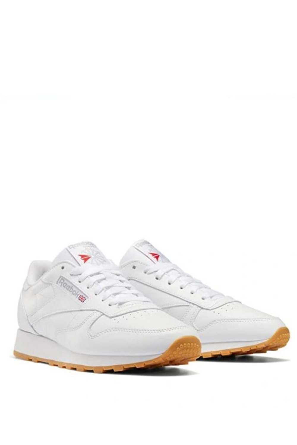 Reebok CLASSIC LEATHER Unisex Beyaz Günlük Sneaker Spor Ayakkabı - Beyaz - 42,5