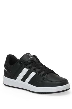 KİNETİX KORT PU 3PR Siyah Erkek Günlük Spor Ayakkabı - Siyah - 45