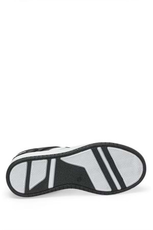 KİNETİX KORT PU 3PR Siyah Erkek Günlük Spor Ayakkabı - Siyah - 45