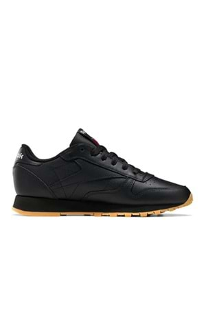 Reebok CLASSIC LEATHER Unisex Siyah Günlük Sneaker Spor Ayakkabı - Siyah - 42