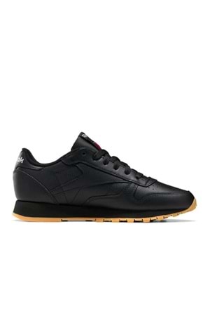 Reebok CLASSIC LEATHER Unisex Siyah Günlük Sneaker Spor Ayakkabı - Siyah - 44