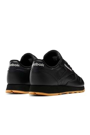 Reebok CLASSIC LEATHER Unisex Siyah Günlük Sneaker Spor Ayakkabı - Siyah - 44