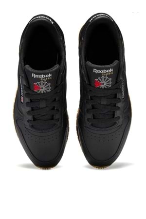 Reebok CLASSIC LEATHER Unisex Siyah Günlük Sneaker Spor Ayakkabı - Siyah - 44