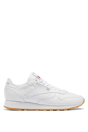 Reebok CLASSIC LEATHER Unisex Beyaz Günlük Sneaker Spor Ayakkabı - Beyaz - 44
