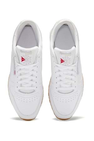 Reebok CLASSIC LEATHER Unisex Beyaz Günlük Sneaker Spor Ayakkabı - Beyaz - 44