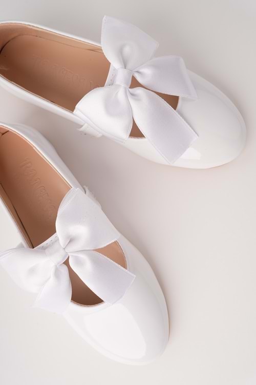 BulutMod BA04600 Kız Çocuk Taşlı Abiye Balo Gösteri Babet Ayakkabı