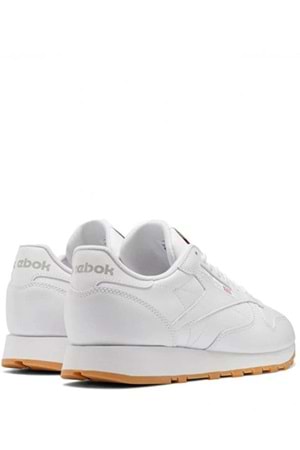 Reebok CLASSIC LEATHER Unisex Beyaz Günlük Sneaker Spor Ayakkabı - Beyaz - 40