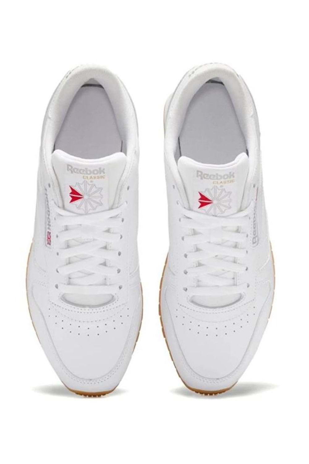 Reebok CLASSIC LEATHER Unisex Beyaz Günlük Sneaker Spor Ayakkabı - Beyaz - 41